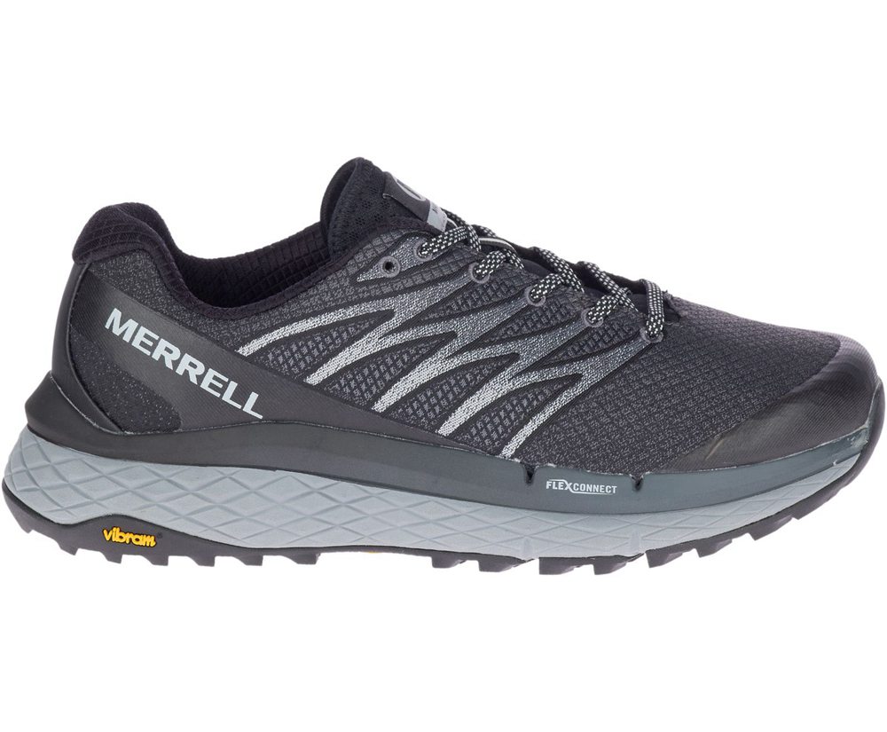 Buty Trekkingowe Merrell Męskie Czarne - Rubato - 354709-VGM